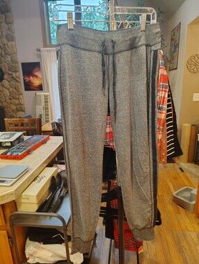Athleta Heather Gray Drawstring Joggers